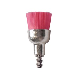 POLIJSTBORSTELS NYLON ROZE SOFT SCREW STODDARD 50ST.